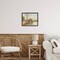 Stupell Industries Autumn Cabin Along River Floating Frame, design by Lettered and Lined